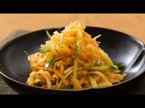 切り干し大根ときゅうりのピリ辛ナムル