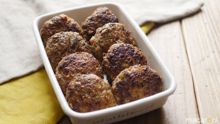 【作り置き】しゃきっとジュワ辛！ キムチ ハンバーグ のレシピ 作り方