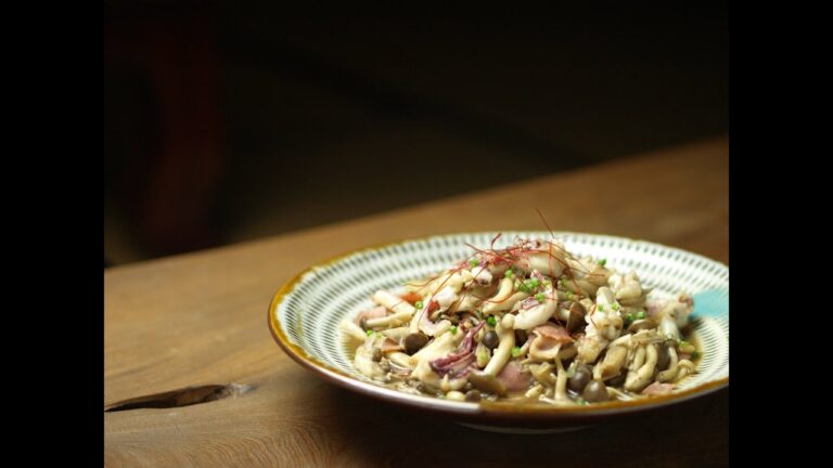 簡単、きのこバター炒め　　筋肉料理人レシピ