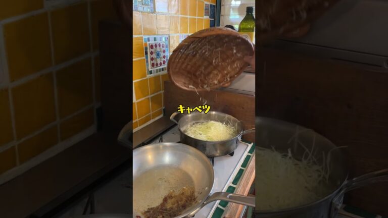 キャベツ塩パスタ🥬