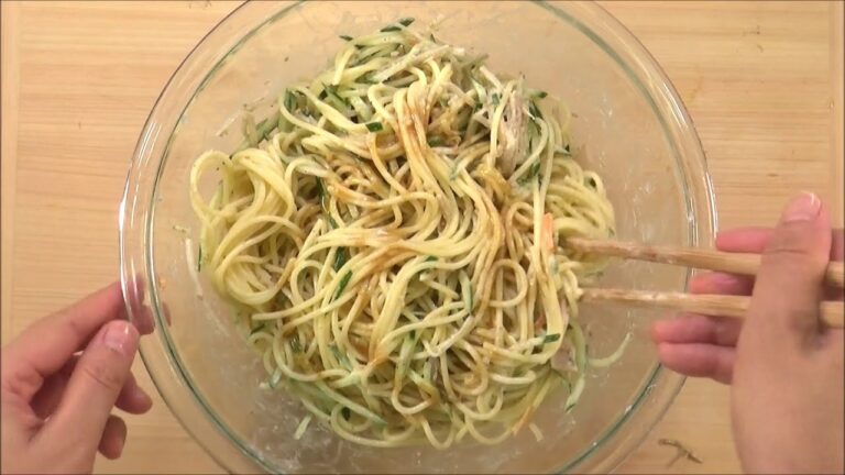 19 21_ごぼうサラダで冷製パスタ
