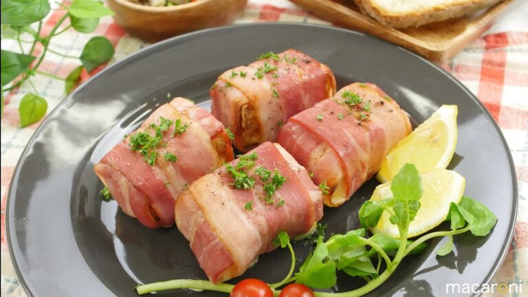 トースターで簡単ジュワとろ！ 厚揚げ チーズの ベーコン 巻き のレシピ 作り方