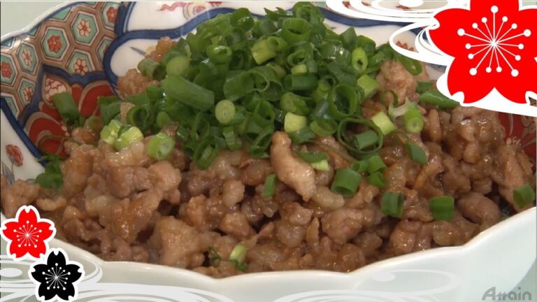 豚肉生姜味噌の作り方【日本料理レシピTV】