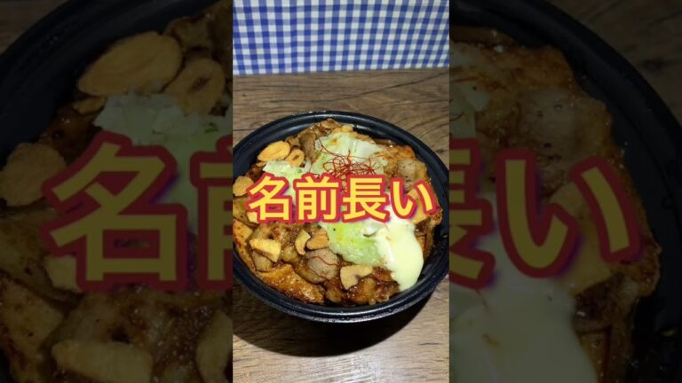 【伝説のすた丼屋】ご当地すた丼！四日市風トンテキすた丼食べてみた