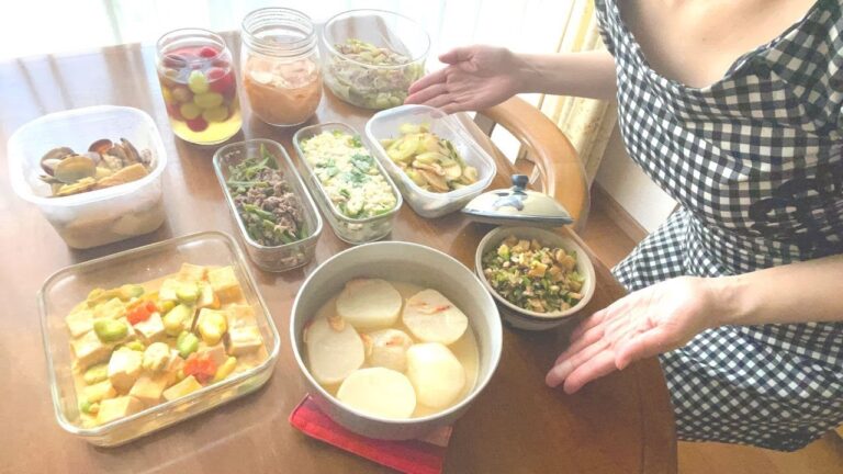 【全１０品】疲労回復に効く初夏の和食作り置き【簡単レシピ】