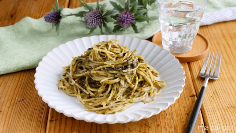 【海苔のクリームパスタ】湿気った海苔をおいしくアレンジ！柚子こしょうがアクセントに♪｜macaroni（マカロニ）