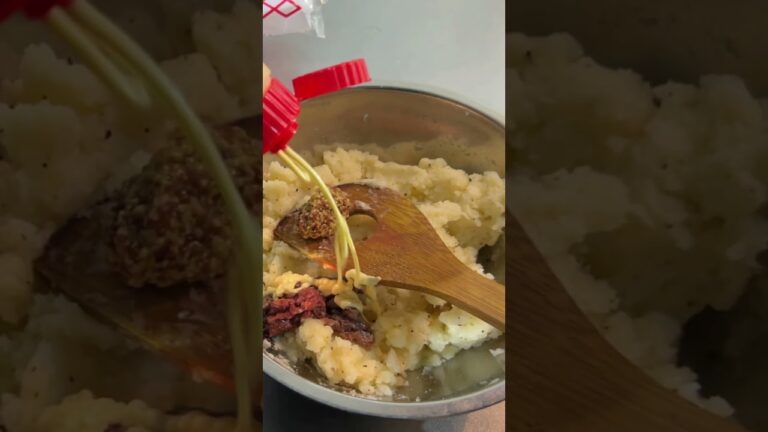 味玉を乗っけた【アンチョビポテトサラダ】～色々とクセが強い一品～