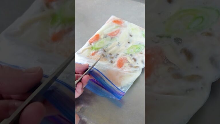 【塩麹下味冷凍】しっとり仕上がる！鶏むね肉と野菜の塩麹焼き【簡単】【鶏肉レシピ】 #shorts