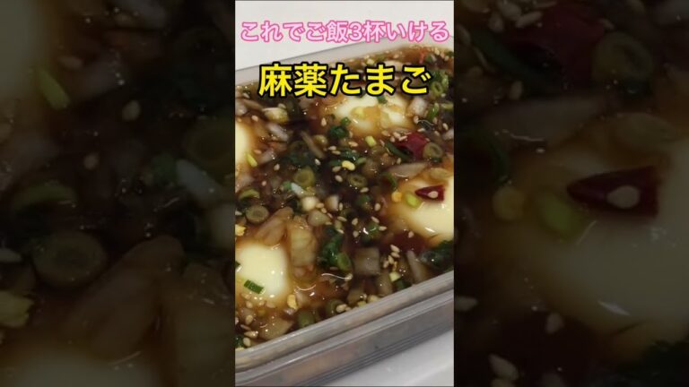 【麻薬たまご】激ウマ！韓国で人気の半熟卵！冷蔵庫に常備したい一品