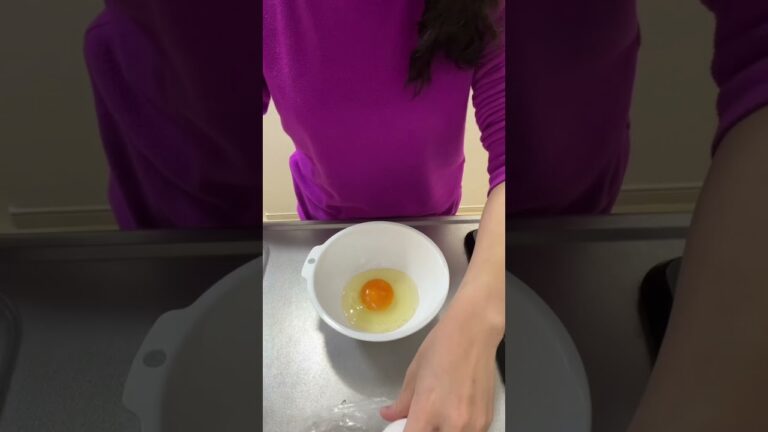 油を使わずに卵焼きを作ってみた！シラスとネギのヘルシーな卵焼き【剣術×バレエ番外編】