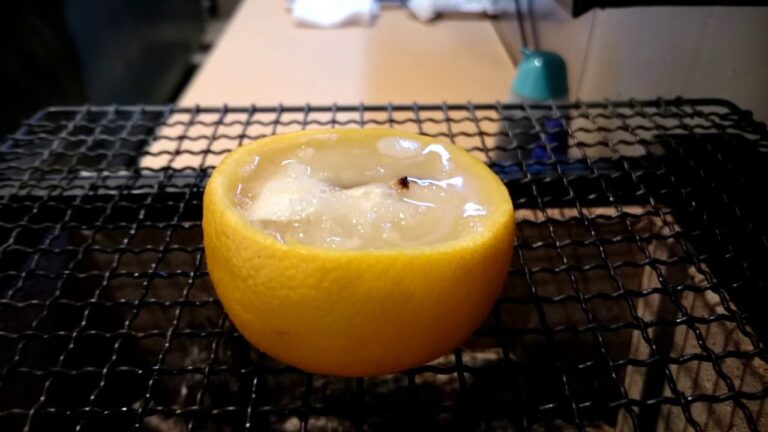 フグの白子 ゆず釜焼き
