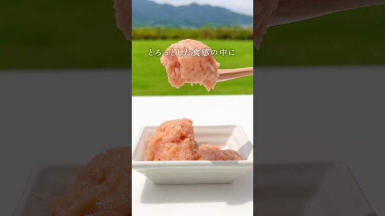 【鮭とろ明太】“とろっうまっ”ほかほか炊き立てごはんにぴったり！