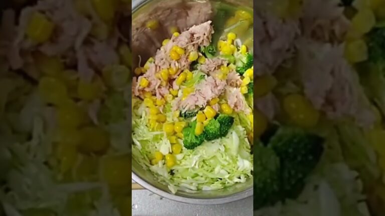 NO.88  THEシンプル【キャベツのツナ和え】👉材料は概要欄