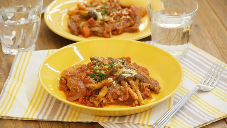 豚肉のかんたんトマト煮込み