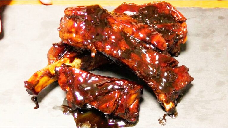 【フライパンのみ】かんたん『豚のスペアリブ』の作り方【かぞくのごはん】Pork Spare Ribs Recipe