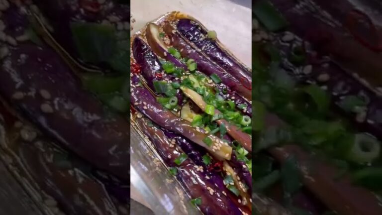 お酢でさっぱり茄子の煮浸し