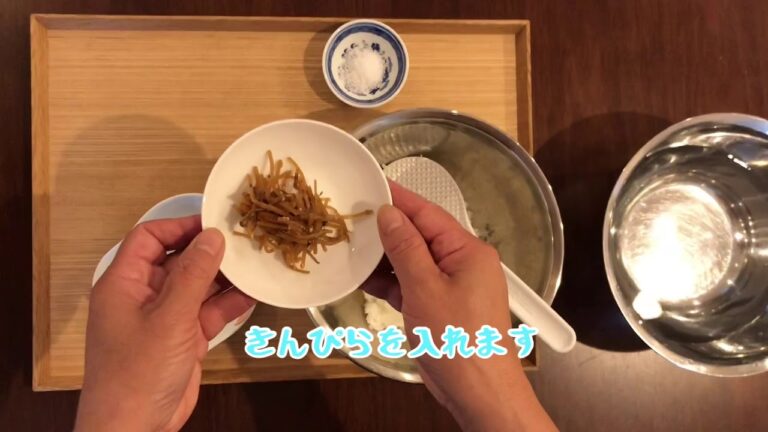 【簡単おにぎりレシピ】きんぴらおにぎり