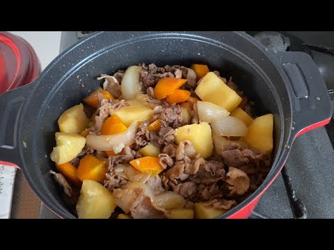 我が家の肉じゃが。