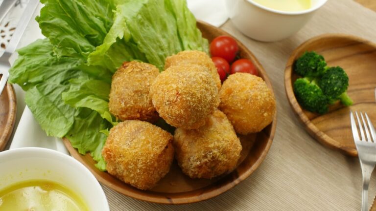 おいしさ反則級！豚キムチーズライスコロッケ！