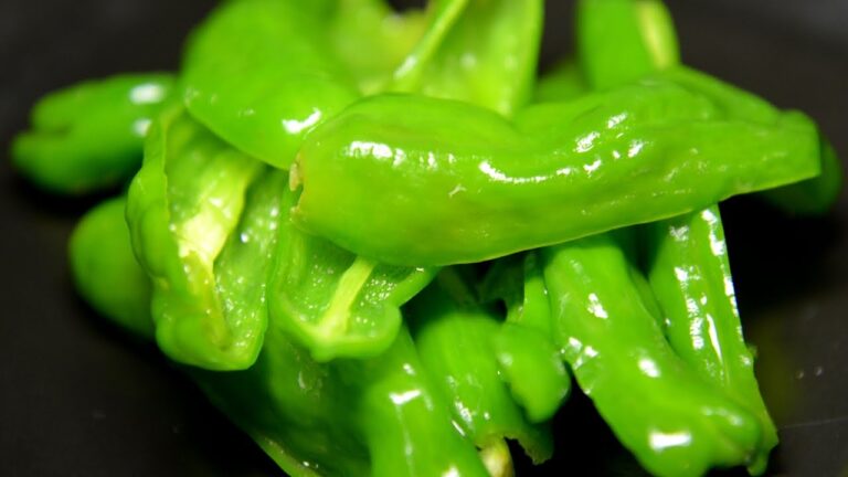 ししとうの浅漬けと佃煮の作り方