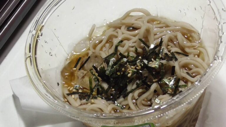 流水麺　ぶっかけ蕎麦