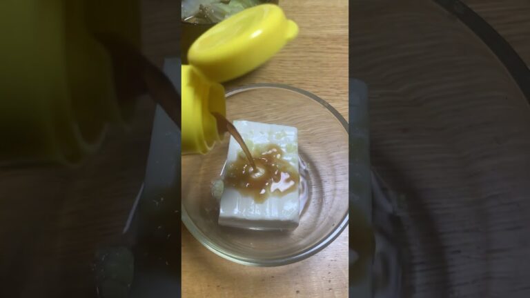 暑ので冷奴　＃豆腐　＃ポン酢　＃冷奴