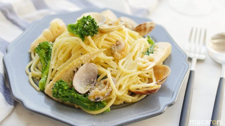 あさりの出汁で旨み倍増！ ワンポットで 春野菜の ボンゴレビアンコ のレシピ 作り方