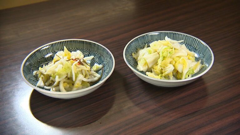 おきたまごはん「白菜の即席漬け」