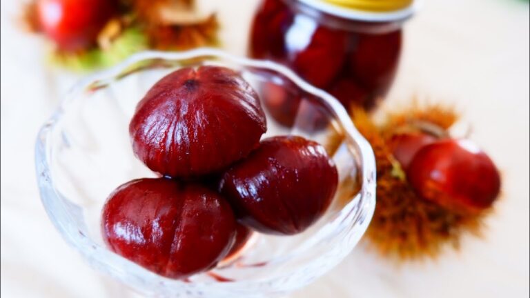 おうちで簡単！栗の渋皮煮の作り方