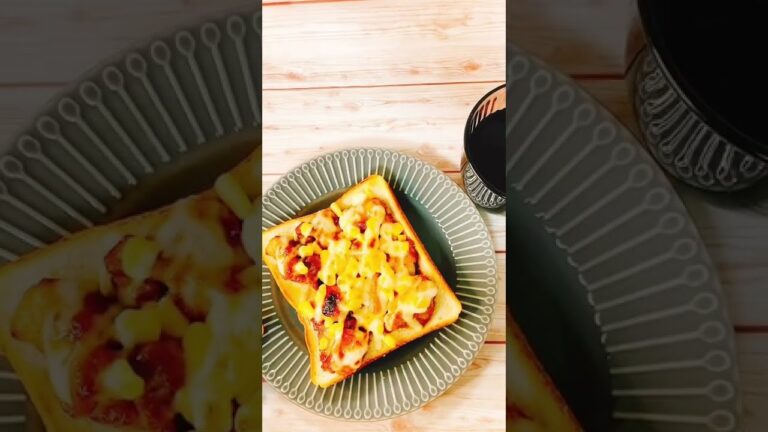 【照り焼きチキンが美味い！食パンアレンジ】大手食品メーカー勤務開発担当者が考えた食パンアレンジレシピ集#shorts