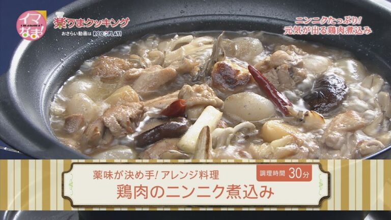 鶏肉のニンニク煮込み
