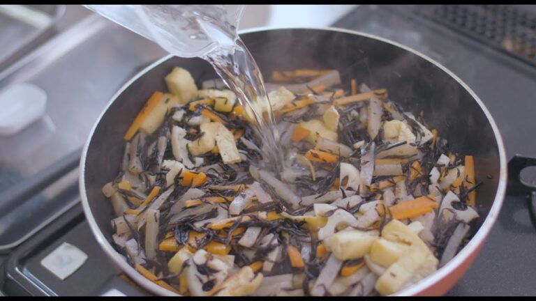 【ひじきの煮物】生芋こんにゃくを使った優しい味