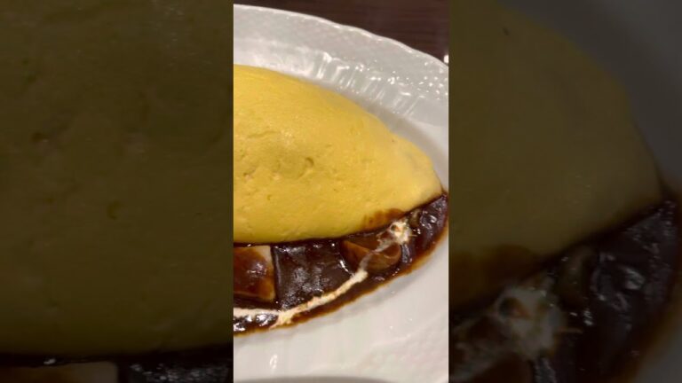 オムライスが美味しい#オムライス＃オムハヤシ