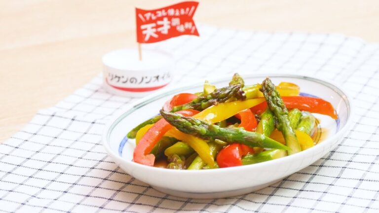 アスパラガスの中華風炒め