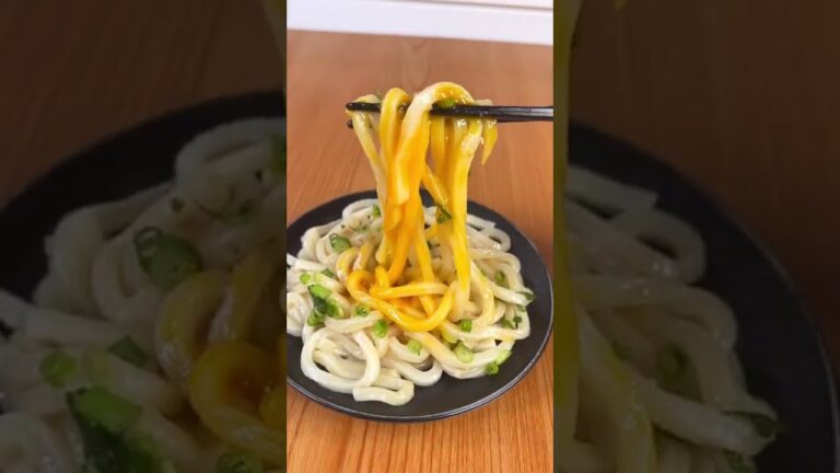 1食50円以下！コスパ最強の絶品油そば風うどん