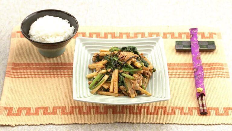 【DAIGOも台所】豚肉とれんこんの炒めもの｜急な来客にも！ちゃちゃっとおかずレシピ