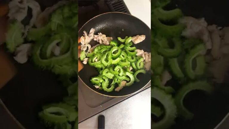 これ食って10kg痩せた。とりあえずこれ作って食っとけ。基本のヘルシーゴーヤチャンプルー
