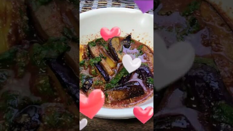 @ごはん泥棒ななすとピーマンの旨辛浸し(作り方は概要を見てください！)