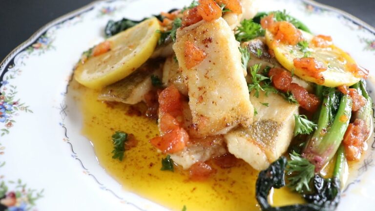初心者でもわかるフランス料理～白身魚のムニエル 焦がしバターのソース～