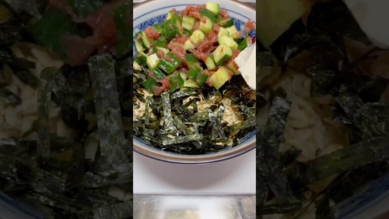 皆きゅうりを食え！簡単にできるクソ美味丼のレシピを公開します【簡単レシピ】
