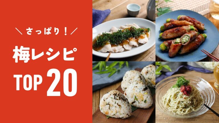 【人気！梅レシピTOP20】ジメジメを吹き飛ばす！さっぱり！梅の人気レシピ20選♪｜macaroni（マカロニ）