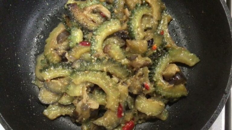 🥒【甘辛ゴーヤの味噌炒め】🌶