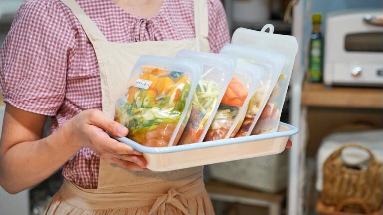 【夏バテ解消】５日分の冷凍ストックを作る日！【管理栄養士の作り置き/主菜】