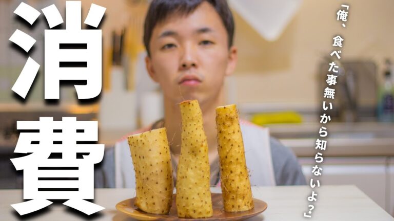 山芋を食べた事無いニートに彼女が「後は頼んだ！」と無茶ぶりされました【山芋づくし御膳】ニートが彼女にフラれない為のレシピ/料理Vlog