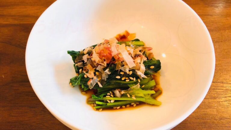 ほうれん草のおひたし