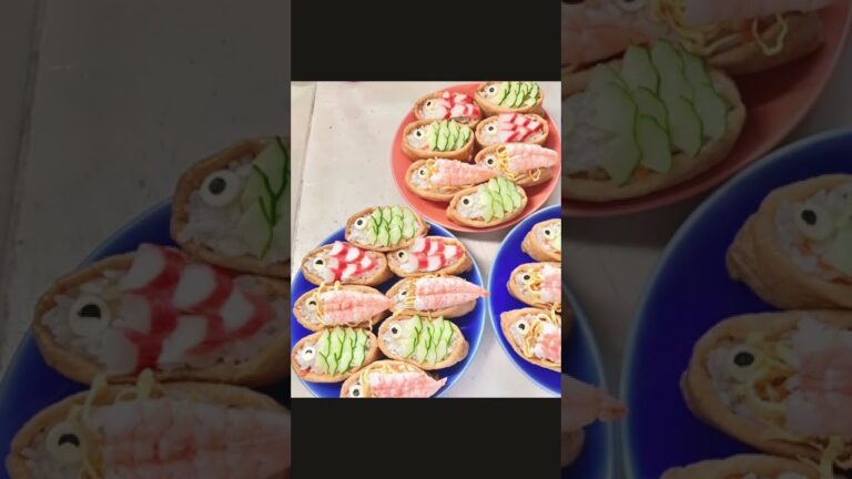 おばあちゃんの手作り鯉のぼり寿司　#初節句#こどもの日