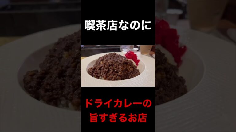 ガチ旨すぎ！喫茶店なのにドライカレーの旨すぎるお店#カレー#カレーライス#curry#ドライカレー