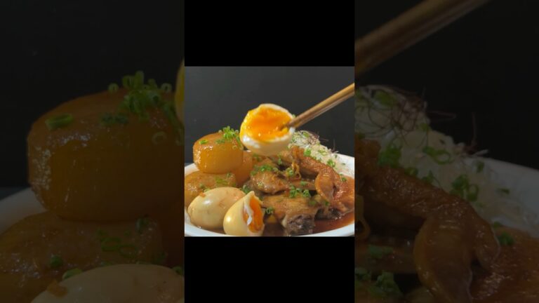 手羽先と大根の煮物 #手羽先 #煮物 #大根レシピ