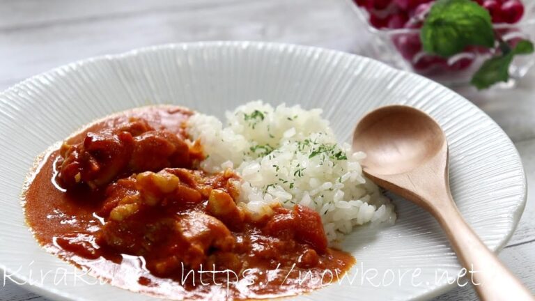 漬けるだけで簡単！本格バターチキンカレーの作り方