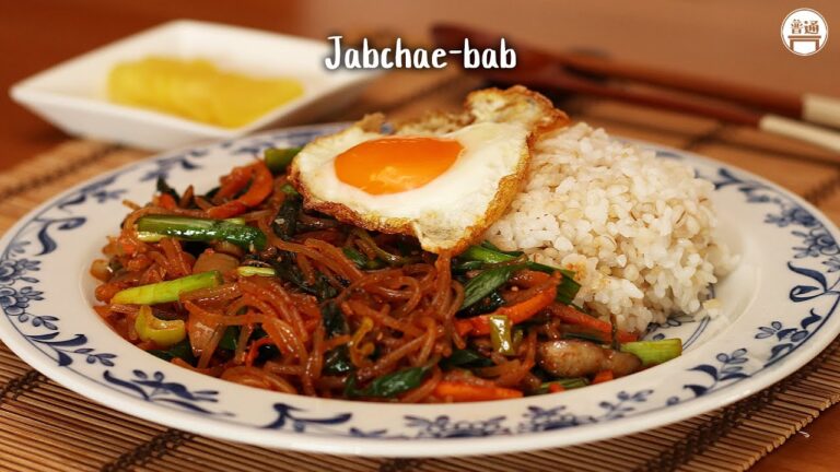 チャプチェのもう１つの食べ方⁉︎ピリ辛チャプチェ丼の作り方､余ったチャプチェで作るチャプチェパブ！